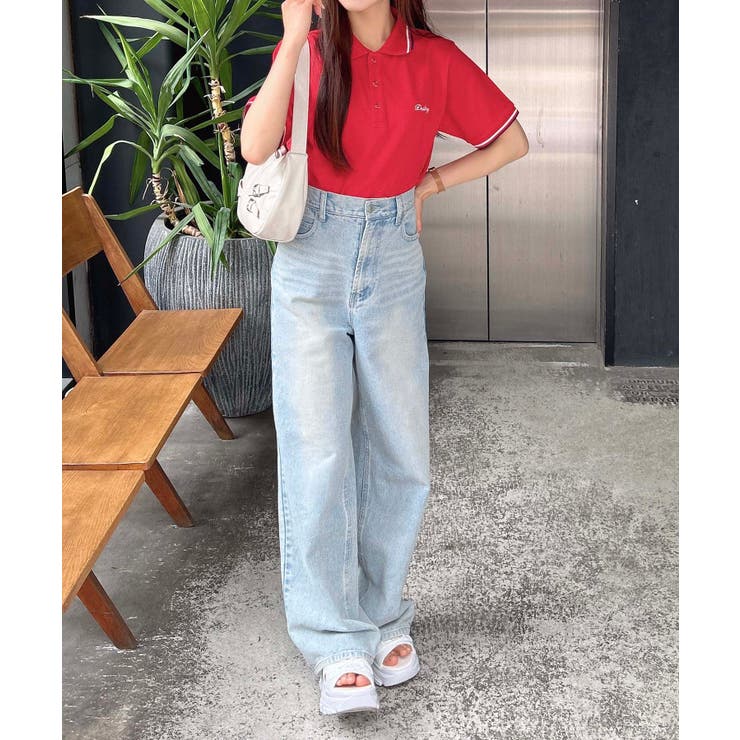 胸ロゴクロップドポロシャツ | INGNI  | 詳細画像18 