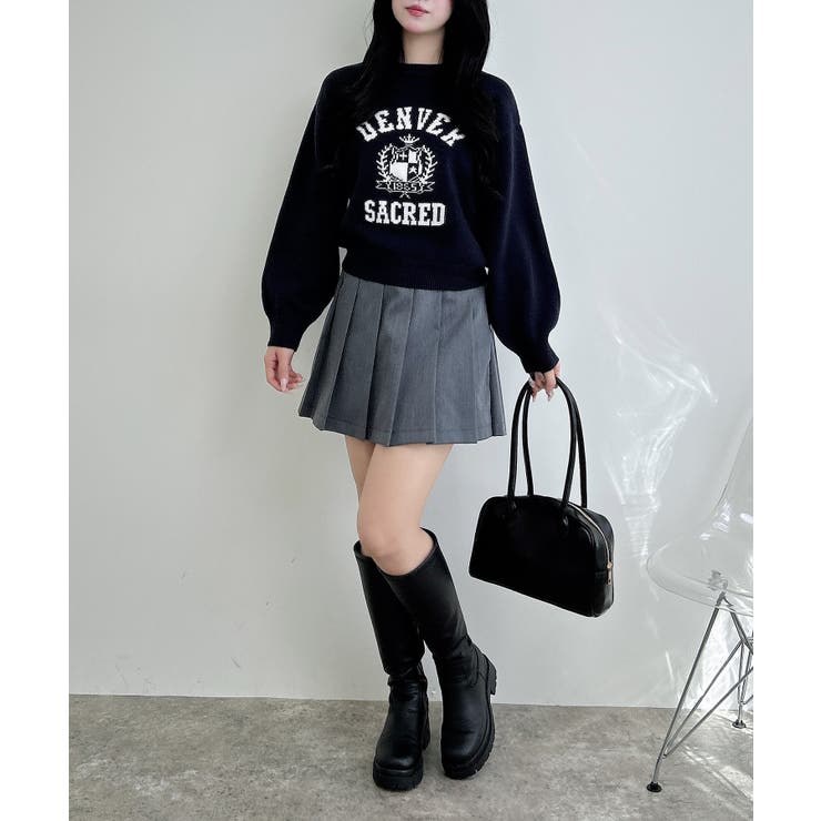 7Gエンブレムラメロゴニット | INGNI  | 詳細画像12 