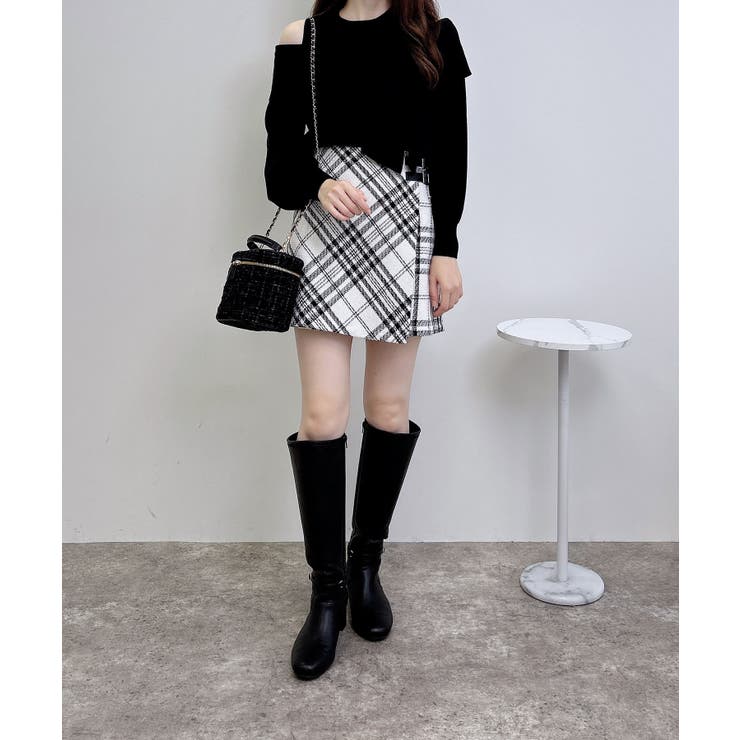 12G肩開きリボンニット | INGNI  | 詳細画像15 