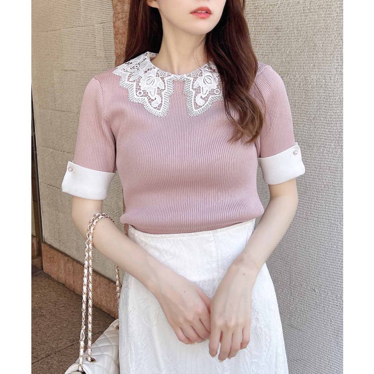 レース衿ニット | INGNI  | 詳細画像22 