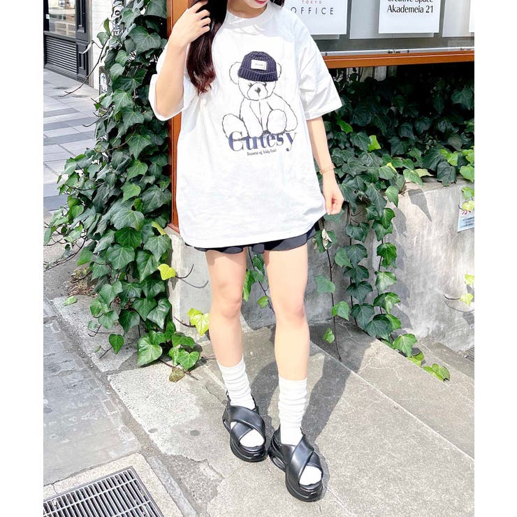 BearモチーフTシャツ | INGNI  | 詳細画像15 