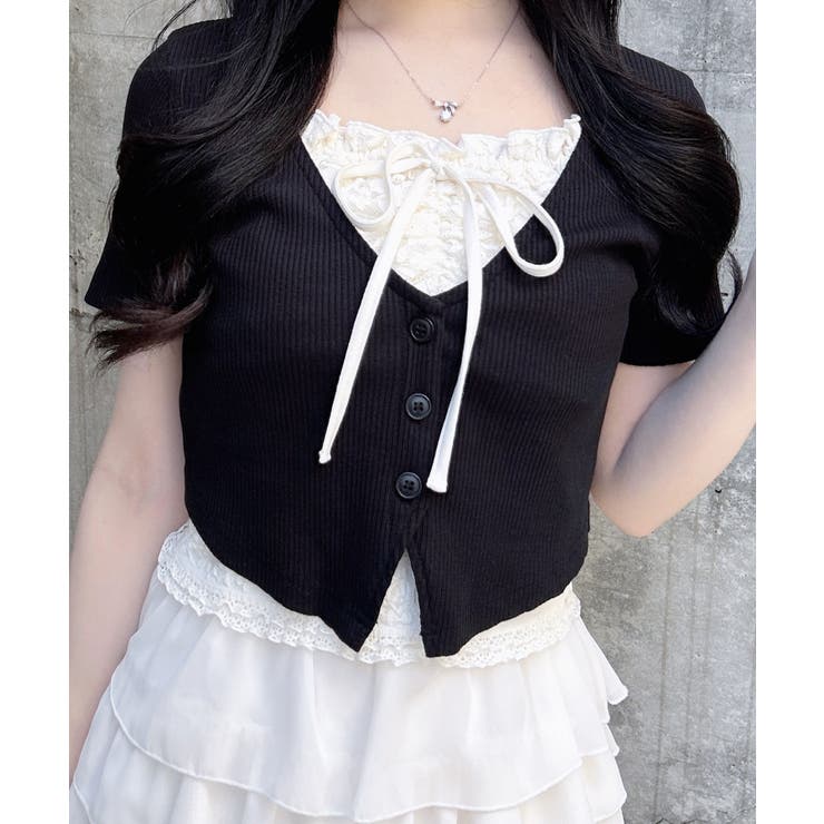 レイヤードカーデトップス | INGNI  | 詳細画像3 