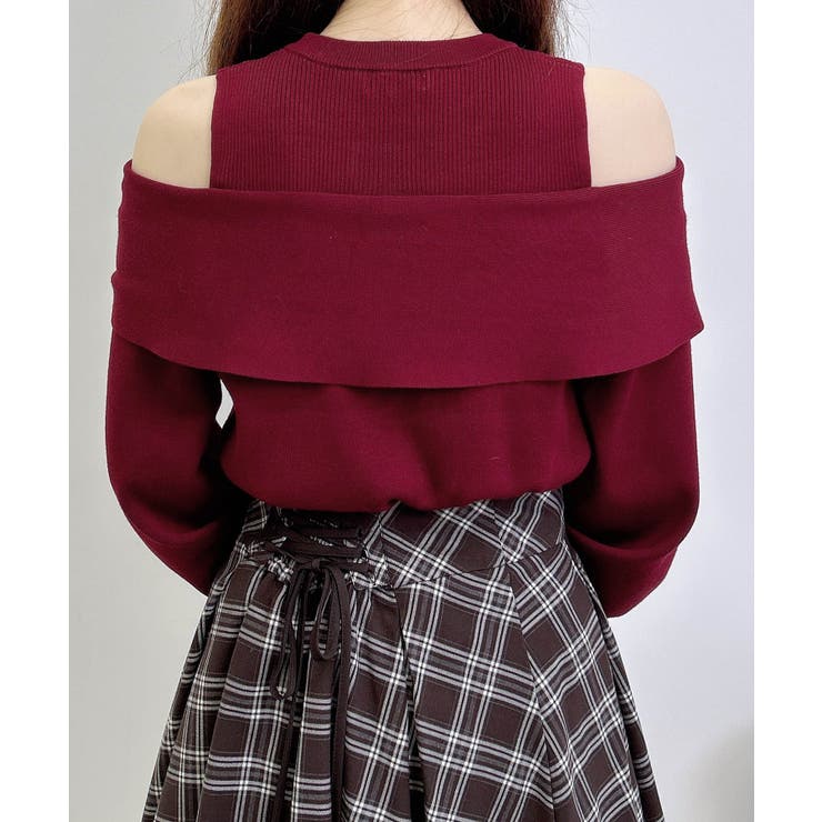 12G肩開きリボンニット | INGNI  | 詳細画像31 