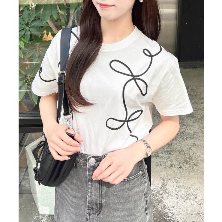 コード刺繍T | INGNI  | 詳細画像11 