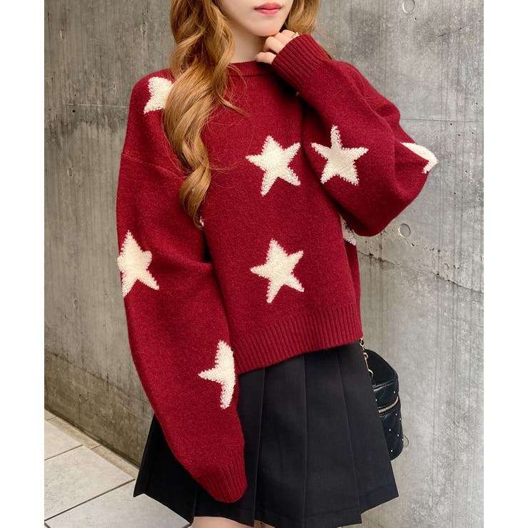 7G星柄ループJQニット | INGNI  | 詳細画像12 