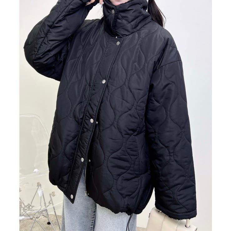 衿ボアキルティングブルゾン[品番：INGW0011084]｜INGNI （イング）の