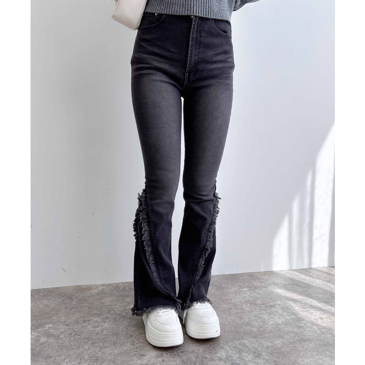 フリンジフレアデニムパンツ | INGNI  | 詳細画像13 