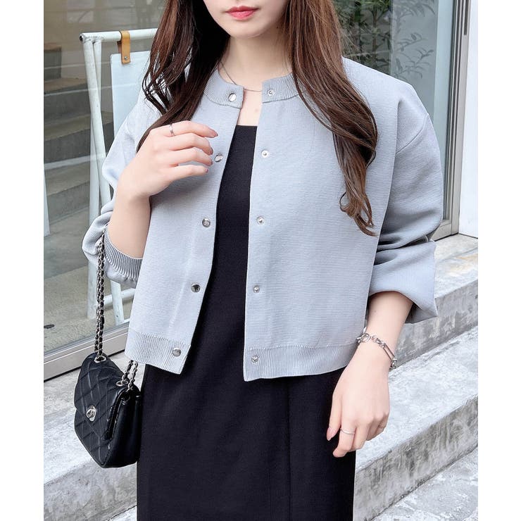 ショート丈スポンディッシュニットカーディガン | INGNI  | 詳細画像12 