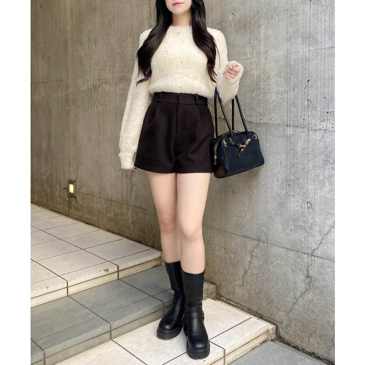 ウール混ミックスショートパンツ | INGNI  | 詳細画像12 