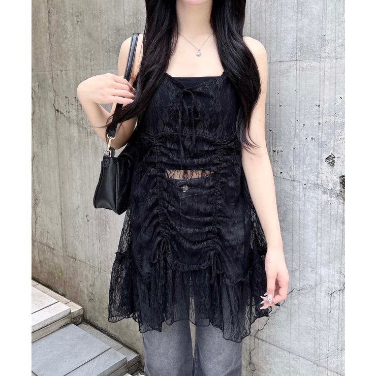 レースドロストキャミチュニック | INGNI  | 詳細画像15 