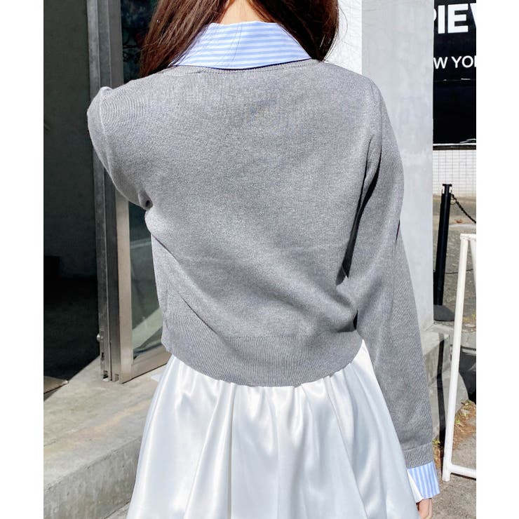 12Gボウタイドッキングニット | INGNI  | 詳細画像16 