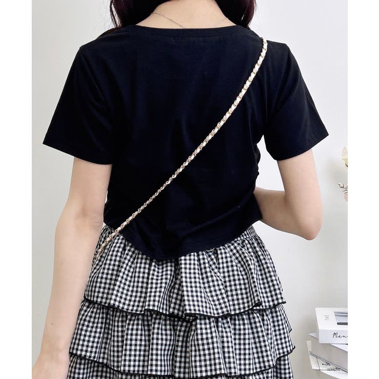 ハートレース抜きサイドギャザーT | INGNI  | 詳細画像19 