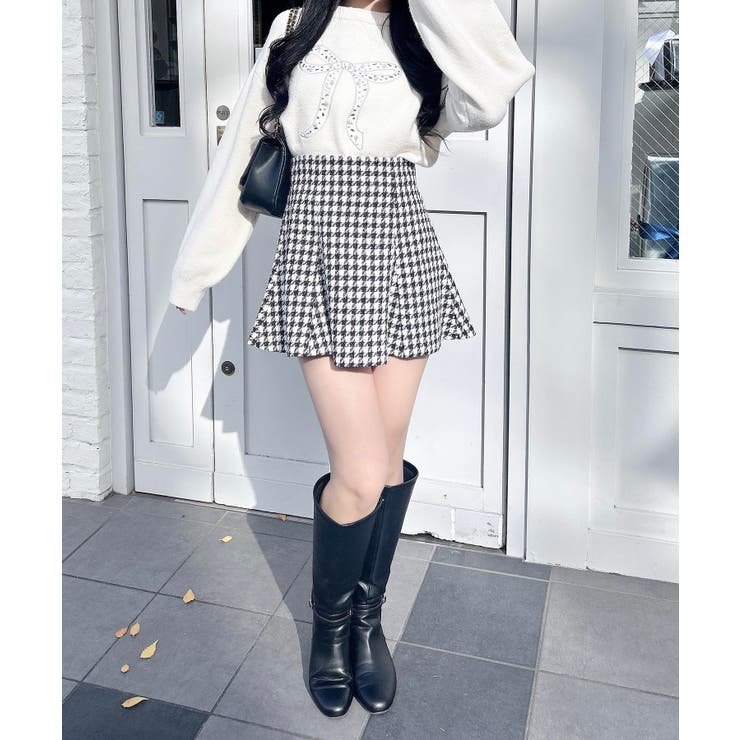 7Gもちもちリボン×ビジューニット | INGNI  | 詳細画像10 