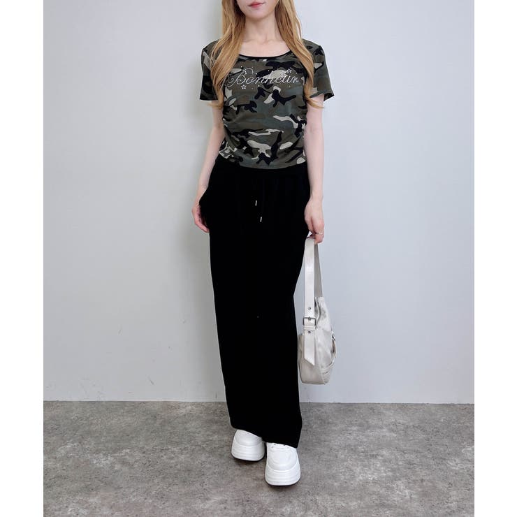 メイサイレイヤードラインストーンロゴTOPs | INGNI  | 詳細画像12 