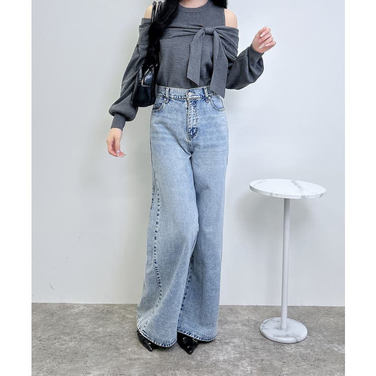 12G肩開きリボンニット | INGNI  | 詳細画像29 