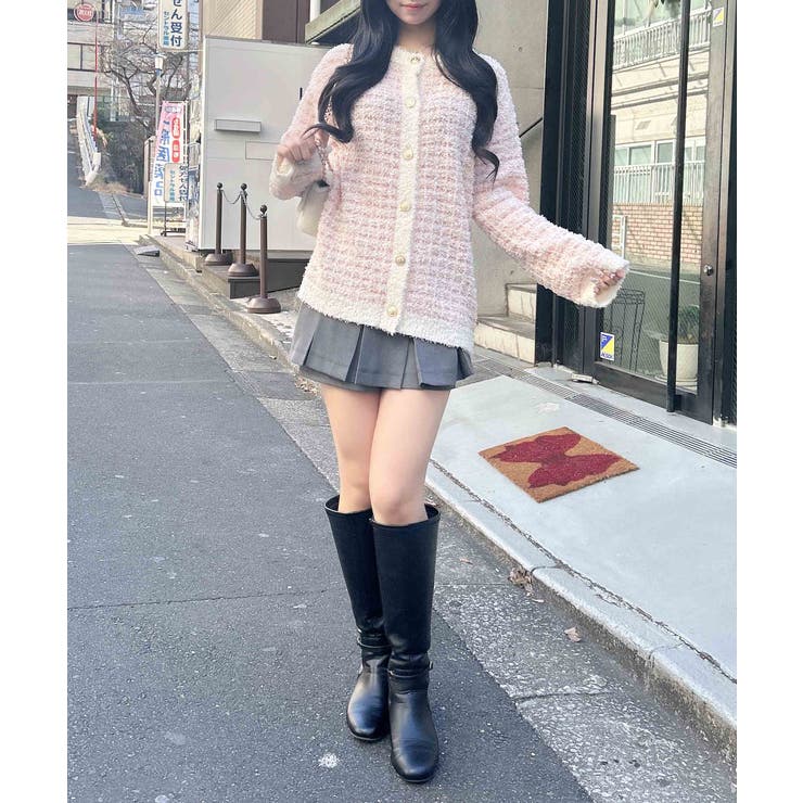 5Gラメツイードニットカーディガン | INGNI  | 詳細画像17 