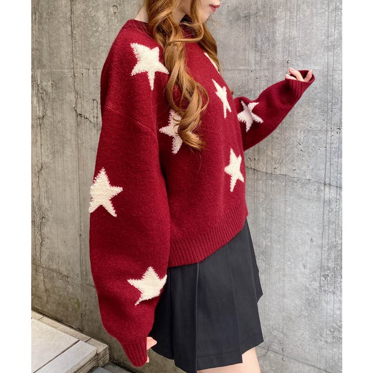 7G星柄ループJQニット | INGNI  | 詳細画像14 