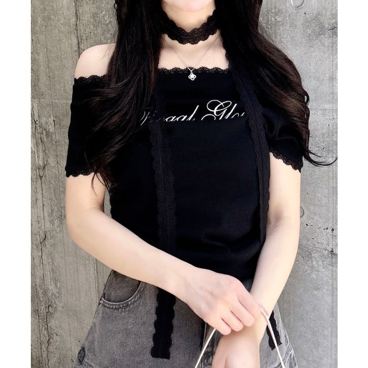 レースチョーカー付リブトップス | INGNI  | 詳細画像11 