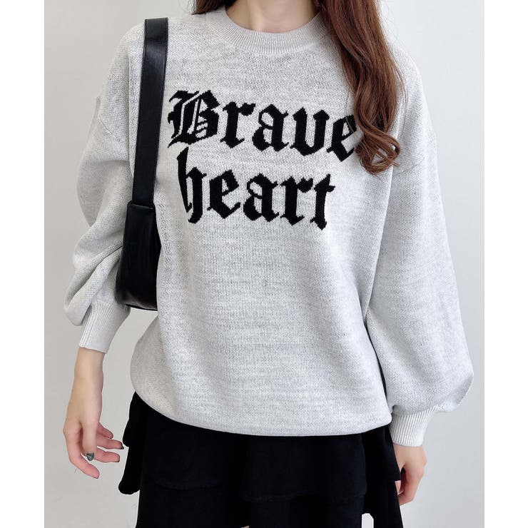 12G JQ2段ビッグロゴニット | INGNI  | 詳細画像1 