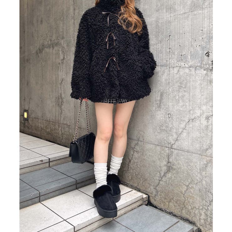 厚底ムートンサンダル | INGNI  | 詳細画像9 