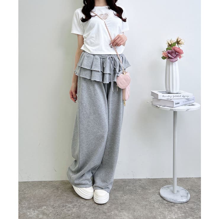 ハートレース抜きサイドギャザーT | INGNI  | 詳細画像6 