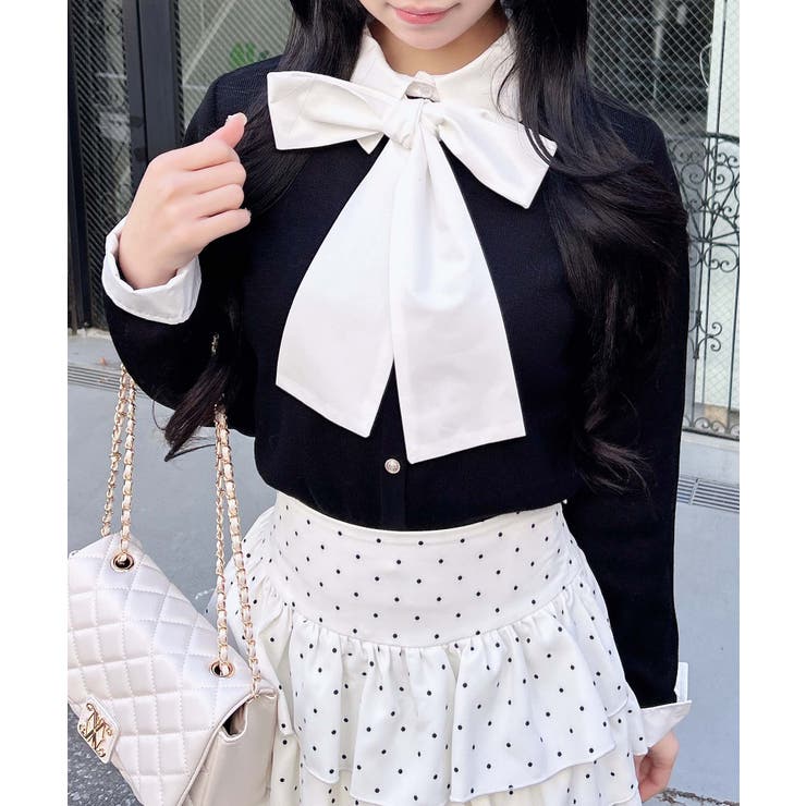 12Gボウタイドッキングニット | INGNI  | 詳細画像27 