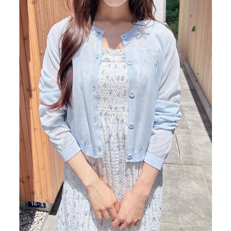 胸ロゴシアーニットカーディガン | INGNI  | 詳細画像20 