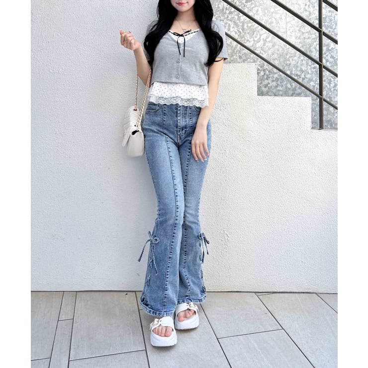 キャミドットカーデレイヤードトップス | INGNI  | 詳細画像13 