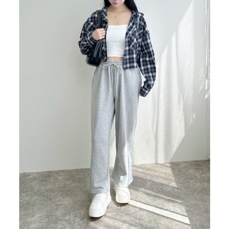 切替裏毛パンツ | INGNI  | 詳細画像6 