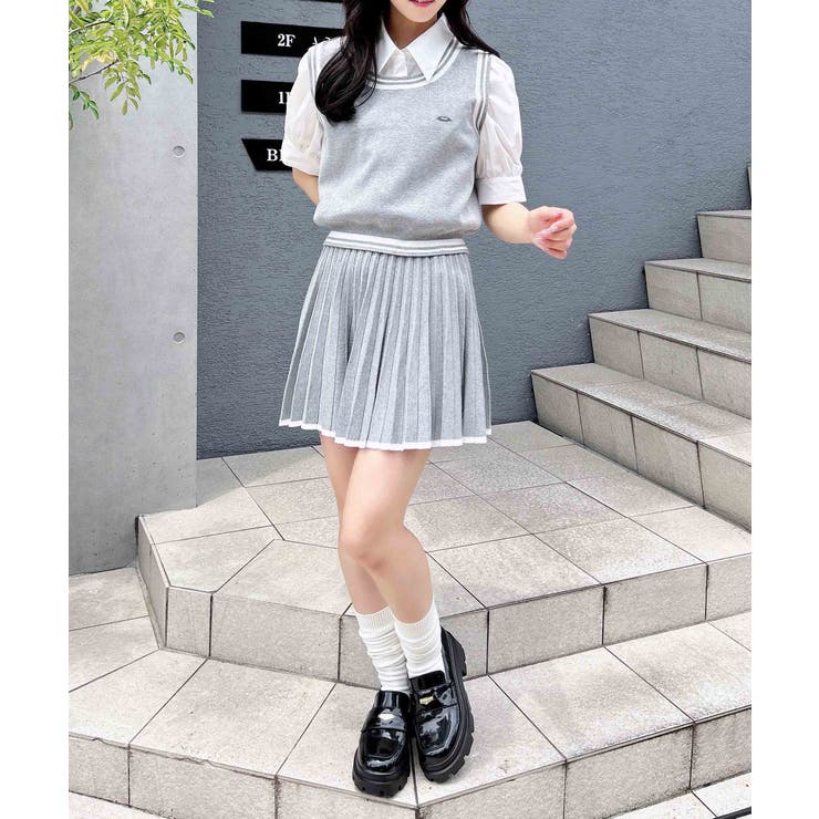 ニットベスト+ニットミニスカート/セット | INGNI  | 詳細画像13 