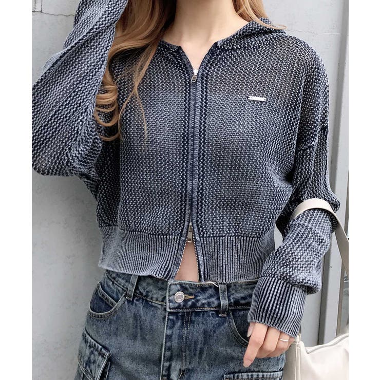 7Gメッシュニットパーカー | INGNI  | 詳細画像14 