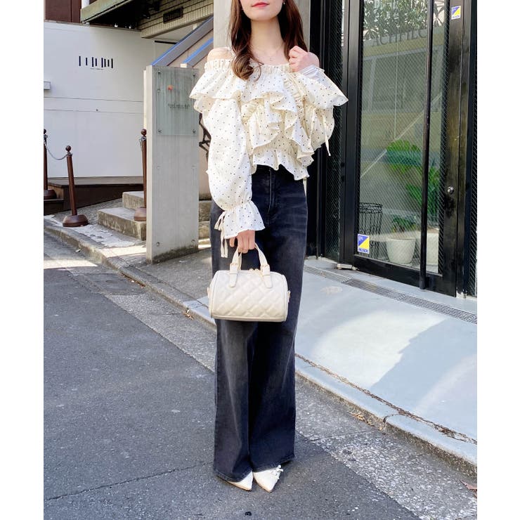 クロスフリルオフショルブラウス | INGNI  | 詳細画像6 