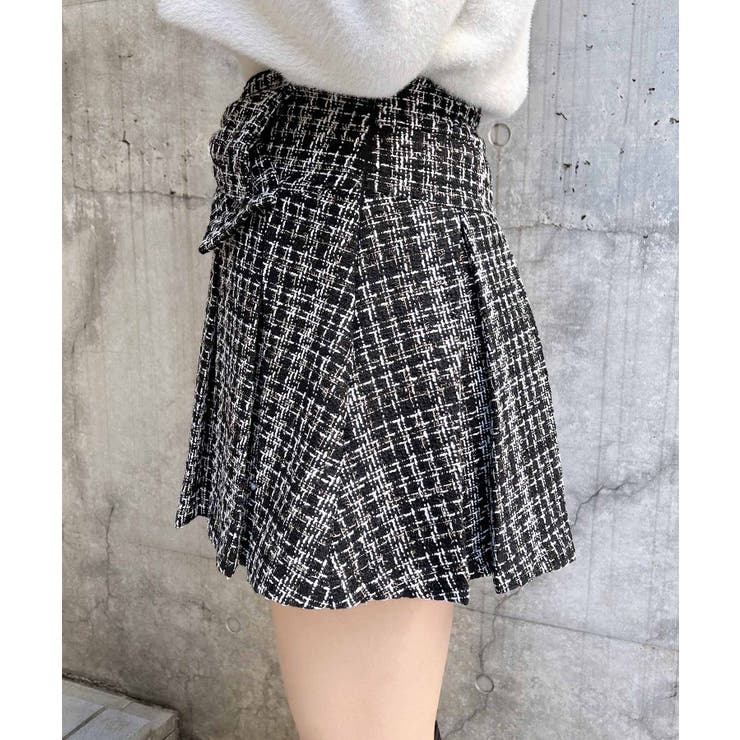 Frontリボンツイードプリーツスカパン | INGNI  | 詳細画像9 