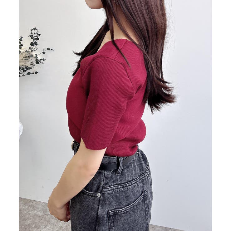 12Gアシンメトリーニット | INGNI  | 詳細画像9 