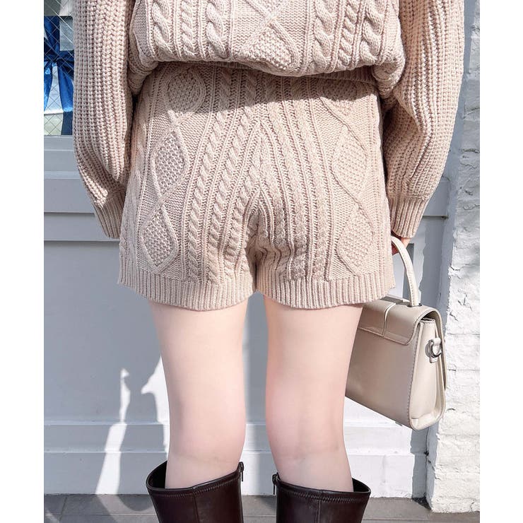 ケーブルニットショートパンツ | INGNI  | 詳細画像23 