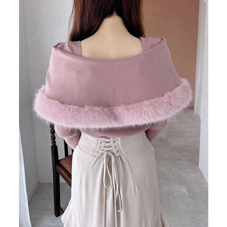 12Gファー付ケープニット | INGNI  | 詳細画像21 