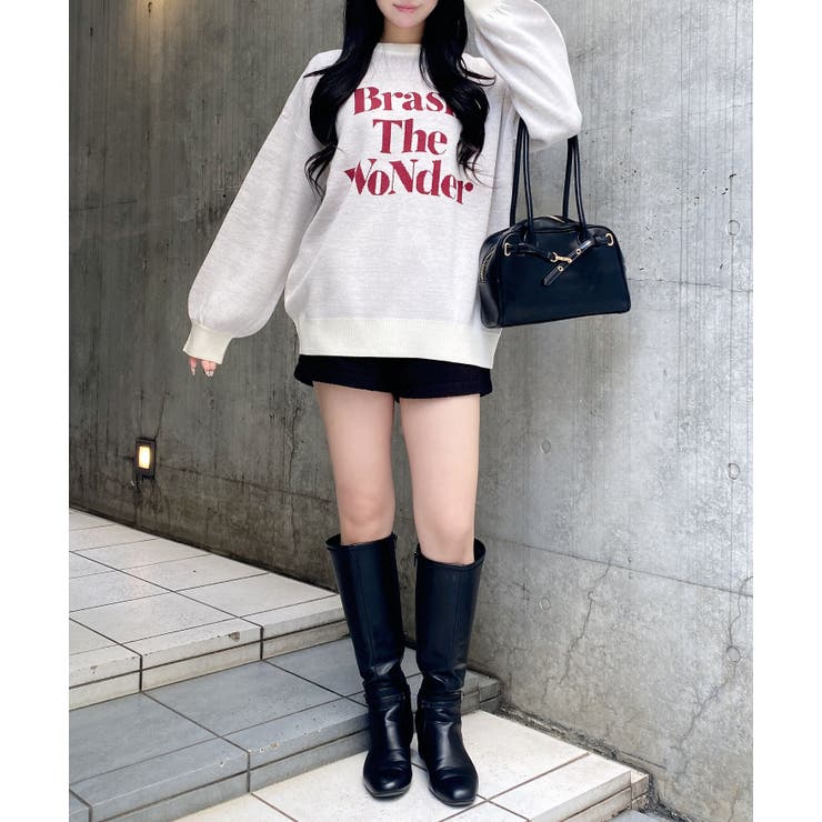 12G3段ロゴニット | INGNI  | 詳細画像6 