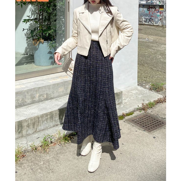 クロップド丈ライダースジャケット | INGNI  | 詳細画像15 