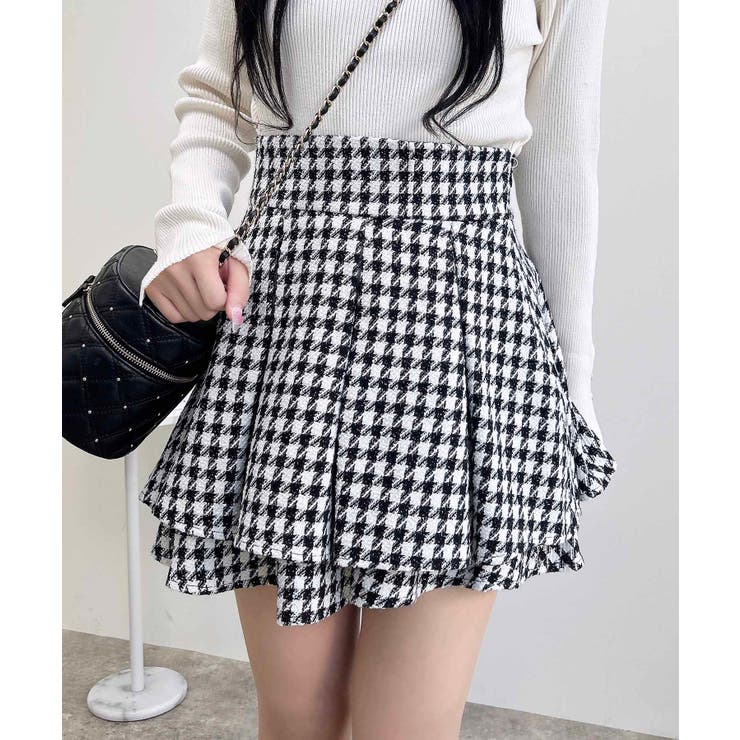 ツイードタックミニフレアスカート | INGNI  | 詳細画像14 