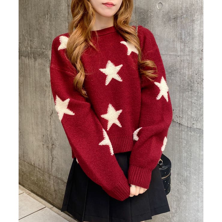 7G星柄ループJQニット | INGNI  | 詳細画像11 