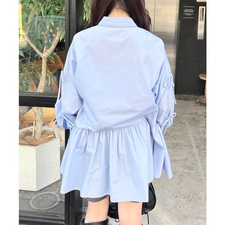 袖リボンティアードチュニックシャツワンピース | INGNI  | 詳細画像18 