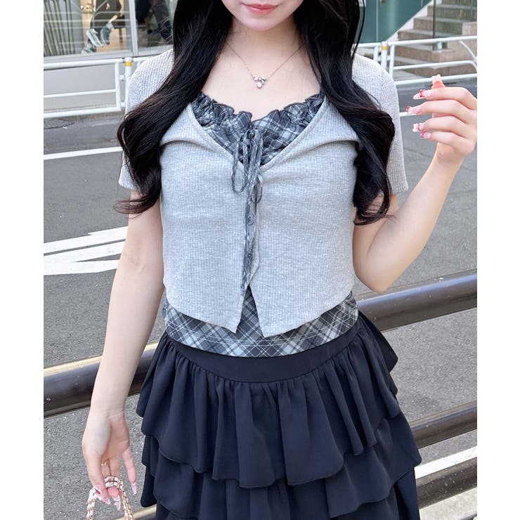 レイヤードカーデトップス | INGNI  | 詳細画像16 