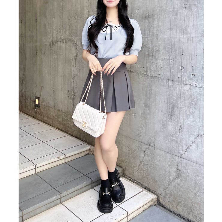 12Gビジュー飛ばしレイヤード風ニット | INGNI  | 詳細画像17 