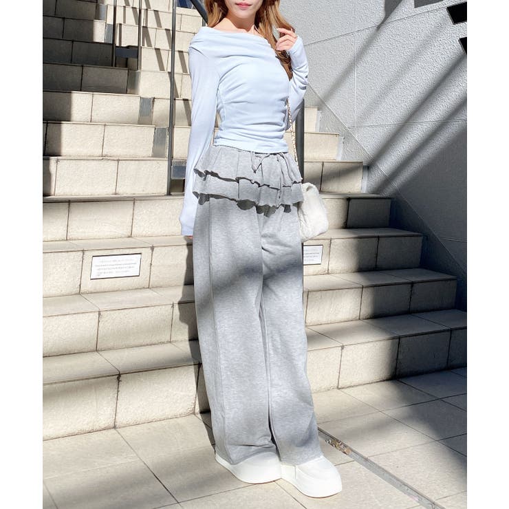 フリルスウェットパンツ | INGNI  | 詳細画像3 