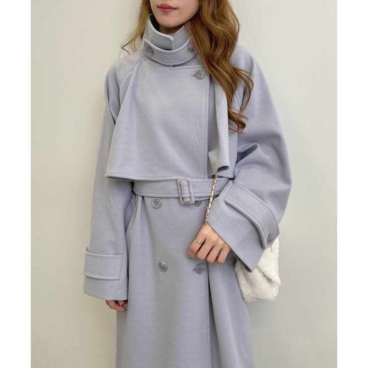 グレー | 2WAYカラーロングコート | INGNI 