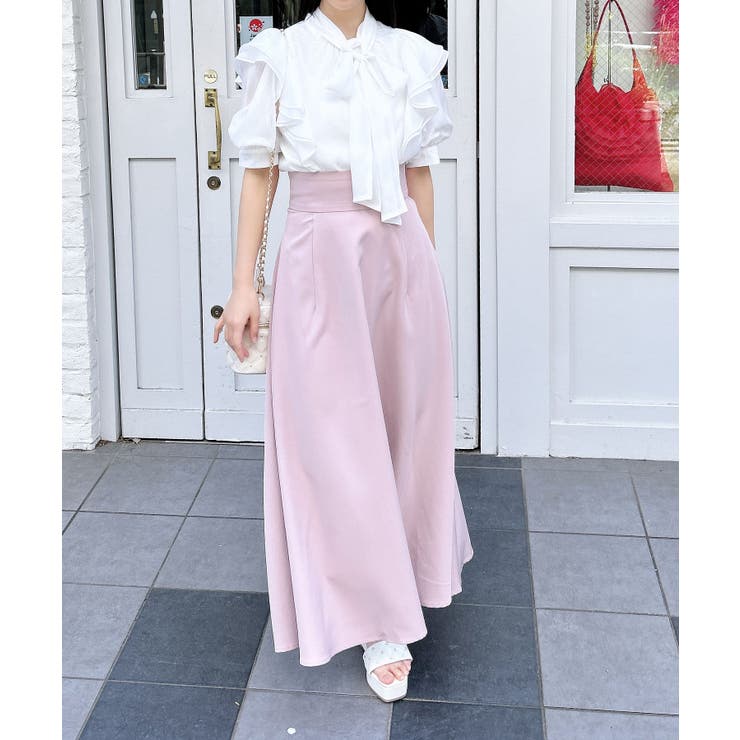 【WEB限定】バックレースアップフレスカート | INGNI  | 詳細画像14 