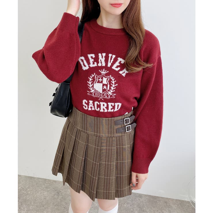 7Gエンブレムラメロゴニット | INGNI  | 詳細画像14 