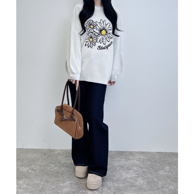 12GフラワーJQニット | INGNI  | 詳細画像7 