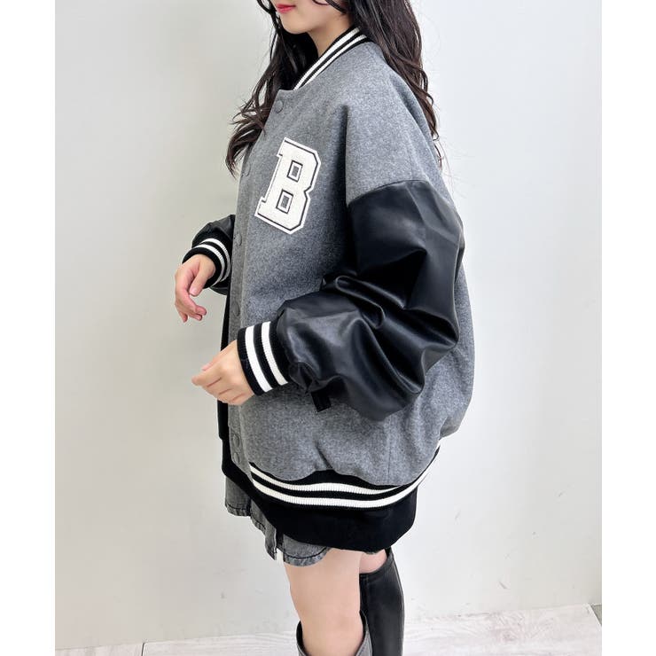 ワッペン付スタジャン[品番：INGW0010338]｜INGNI （イング）の