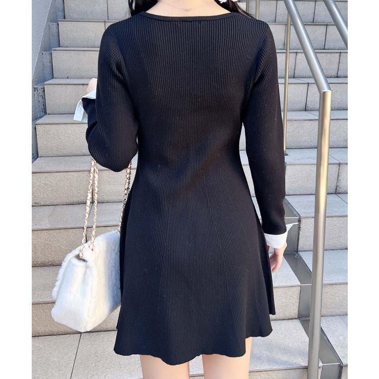 12Gシャツドッキングニットワンピ | INGNI  | 詳細画像4 